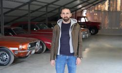 Babasından kalan merakı 11 araçlık klasik otomobil koleksiyonuna dönüştürdü