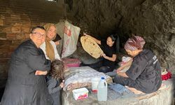 Tandır başına geçen Şentürk, kadınların taleplerini dinledi