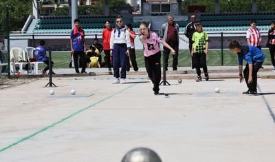 Manisa’da Okul Sporları Bocce Grup müsabakaları başladı
