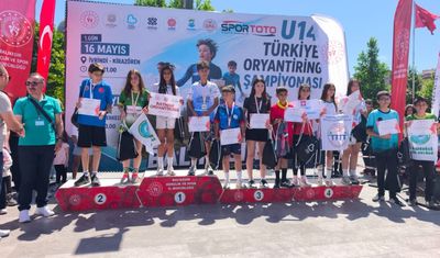 Manisalı oryantiring sporcularından Türkiye Şampiyonasında büyük başarı
