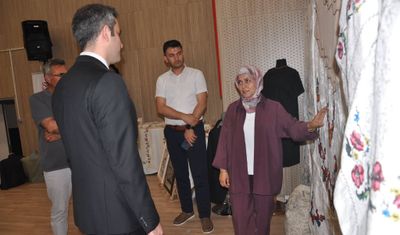 MASMEK Selendi'de yıl sonu sergisi büyük ilgi gördü