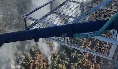 Akhisar’daki orman yangınının enerjisi düşürüldü