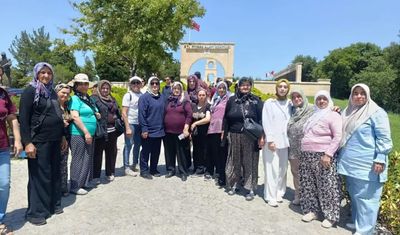 Sarıgöllü kadınlar tarihin izinde Çanakkale'yi gezdi