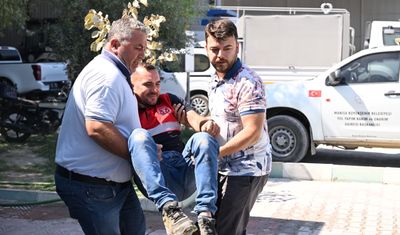 Manisa Büyükşehir Belediyesi personeline nefes kesen tatbikat