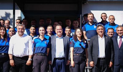 Başkan Dutlulu, Zabıta Haftası dolayısıyla ekiplerle bir araya geldi