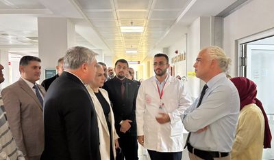 Anahtar Parti Genel Başkan Yardımcıları Turgutlu'da yaralı öğrencileri ziyaret etti