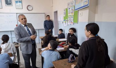 Sarıgöl’de eğitim gündemi: Demirtaş’tan okul ziyareti