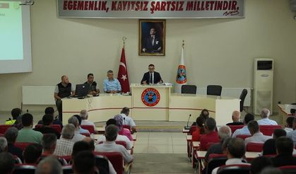 Soma'da orman yangınlarına karşı topyekun mücadele