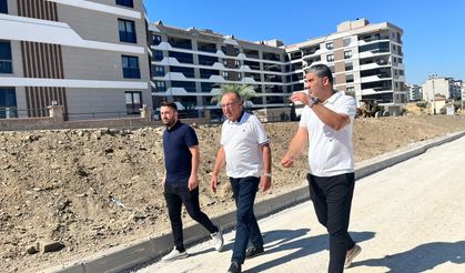 Başkan Akın Ergenekon Mahallesi’nde incelemelerde bulundu