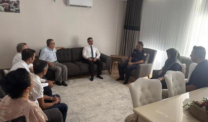 Kaymakam Koç'tan şehit ailesine ziyaret