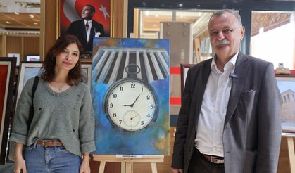 Yunusemre’den Atatürk anısına anlamlı sergi