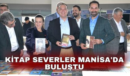 Kitap severler Manisa'da buluştu
