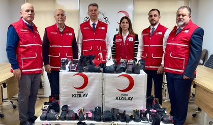 Türk Kızılay Manisa’dan kışlık ayakkabı kampanyası