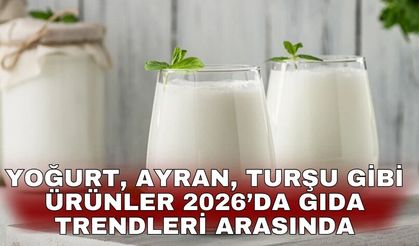 Yoğurt, ayran, turşu gibi ürünler 2026’da gıda trendleri arasında