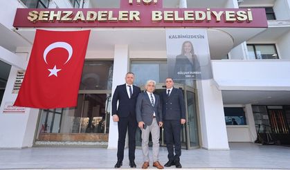 Kaymakam Genel'den Şehzadeler Başkanı Şimşek'e iadeyi ziyaret