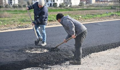 Yeni tesisin ilk asfaltı Hacıbektaşlı’nın yollarıyla buluştu
