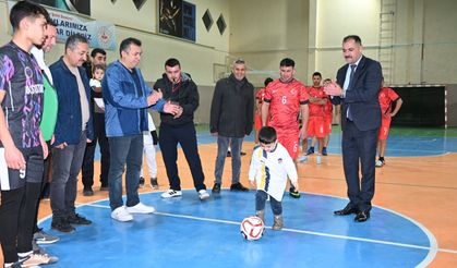 DMD hastası Rahmi Kerem için düzenlenen futsal turnuvası başladı