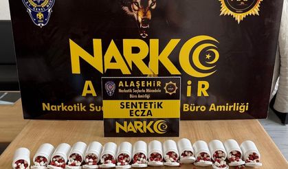 Manisa'da sentetik ecza operasyonu: 2 tutuklama