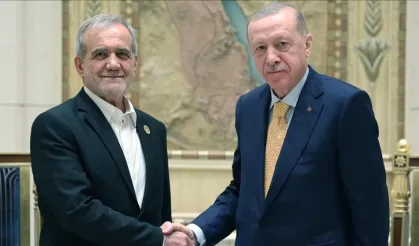 Cumhurbaşkanı Erdoğan, İran Cumhurbaşkanı Pezeşkiyan ile telefonda görüştü