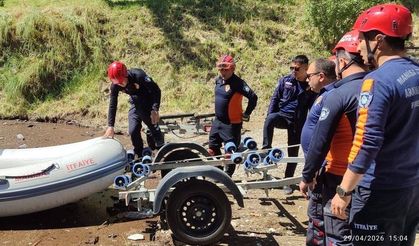 Afşar Barajı patlama senaryosu gerçeğini aratmadı