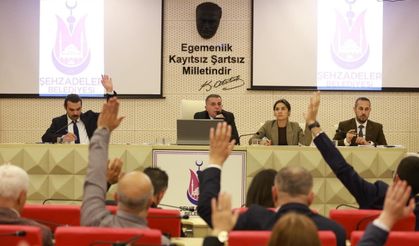 Şehzadeler Belediyesi Meclisi mayıs ayı toplantısı yapıldı