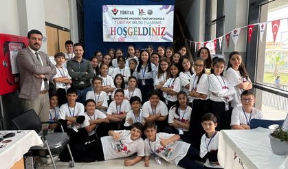 Akgedik TOKİ Ortaokulu’nda bilim şöleni