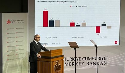 Karahan: "Eflasyonun 2026 yıl sonunda yüzde 26, 2027 yıl sonunda ise yüzde 15 olarak gerçekleşeceğini tahmin ediyoruz"
