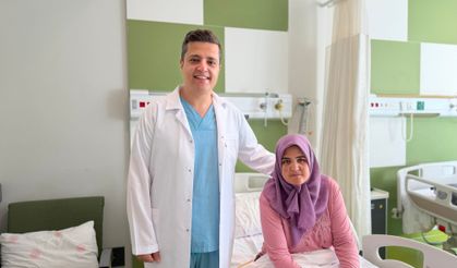 Ağrılarından kapalı ameliyatla kurtuldu