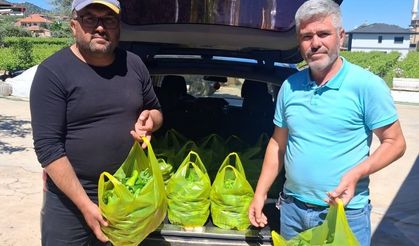 Sarıgöl’ün meşhur Emcelli biberi gurbetçilerin gözdesi oldu
