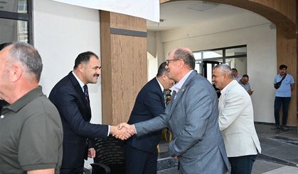 Demirci'de geleneksel bayramlaşma programına yoğun katılım