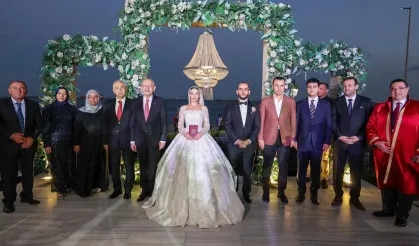 Kılıçdaroğlu, AK Partili vekille birlikte şahit oldu! Anons düğüne damga vurdu