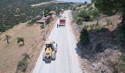 Manisa Büyükşehir’den Kula’da 12,5 kilometrelik yol hamlesi