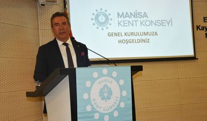 Manisa Kent Konseyi'nde Bayraktar yeniden başkan