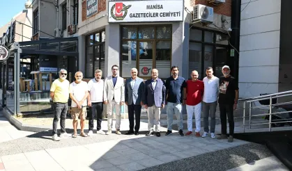 MASKİ'den Manisa Gazeteciler Cemiyeti'ne ziyaret