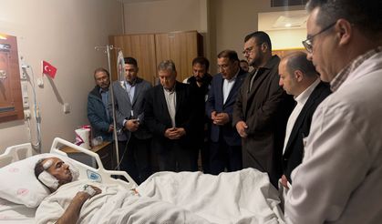 Tamer Akkal Soma’da: Yaralıları hastanede ziyaret etti!