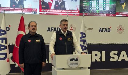 Bakan Çiftçi: "Ekiplerimiz 6 vatandaşımızı bulmak için çalışmalarını aralıksız bir şekilde sürdürmektedir"