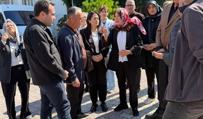 İYİ Parti Manisa heyeti Soma'da hayatını kaybeden madencilerin cenazelerine katıldı