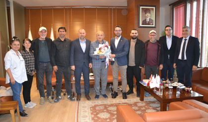 Manisa Gazeteciler Cemiyeti'nden  Manisa  TSO Başkanı Yılmaz'a ziyaret
