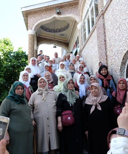 Dualarla kutsal topraklara uğurlandılar