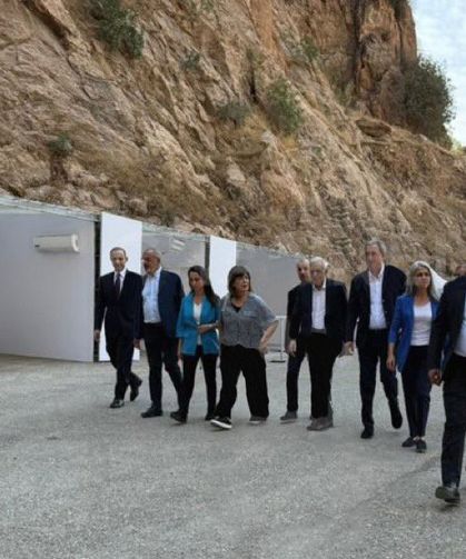 DEM heyeti, silah bırakma alanında