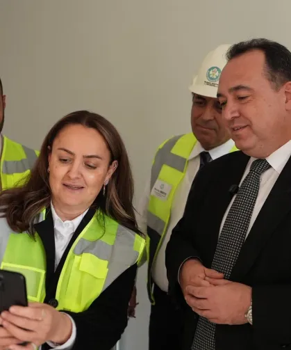 Besim Dutlulu Manisa'nın dev konut projesini yerinde inceledi