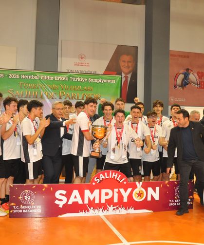 Türkiye’nin Yıldızları Salihli’de parladı: Hentbolda şampiyon Beşiktaş!