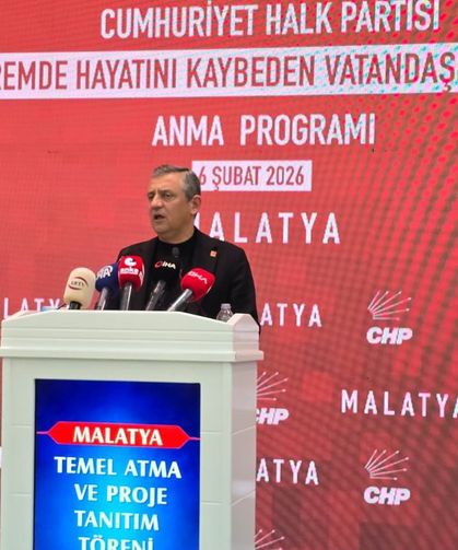 Özgür Özel: "Muhalefet çivi çakma makamı değildir, çiviyi kimin çakacağına millet karar verir"