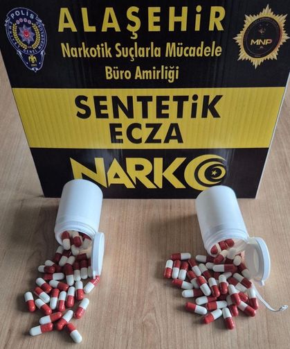 Alaşehir'de narkotik operasyonu