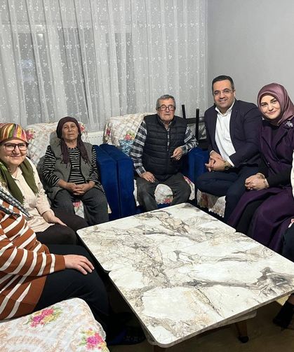 Kaymakam Dalak ve eşinden ramazan ziyaretleri