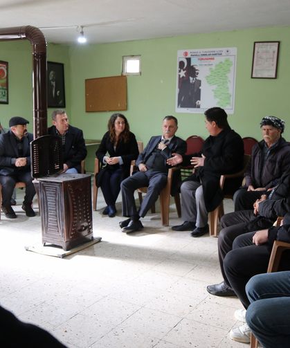 Başkan Balaban mahallelinin derdini dinledi