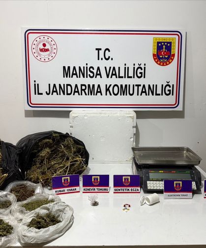 Jandarmadan müşterek narkotik operasyonu