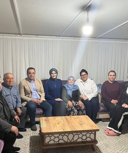 Kaymakam Dalak'tan şehit annesi ve Kıbrıs gazisine vefa