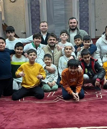 Eski ramazanlar cami avlusunda yaşatıldı