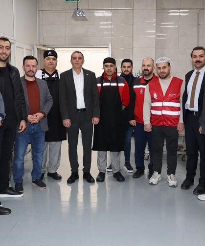 Başkan Şimşek çalışmalar hakkında yerinde bilgi aldı